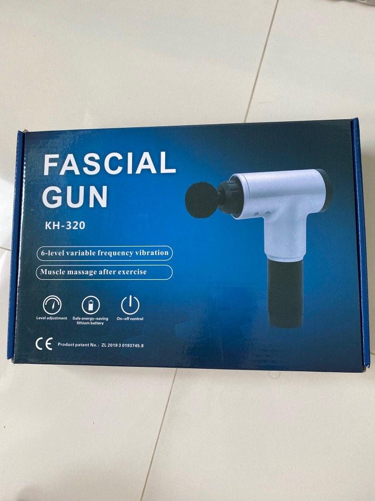 Fascial Gun KH-320, Health & Nutrition, Massage Devices on Carousell