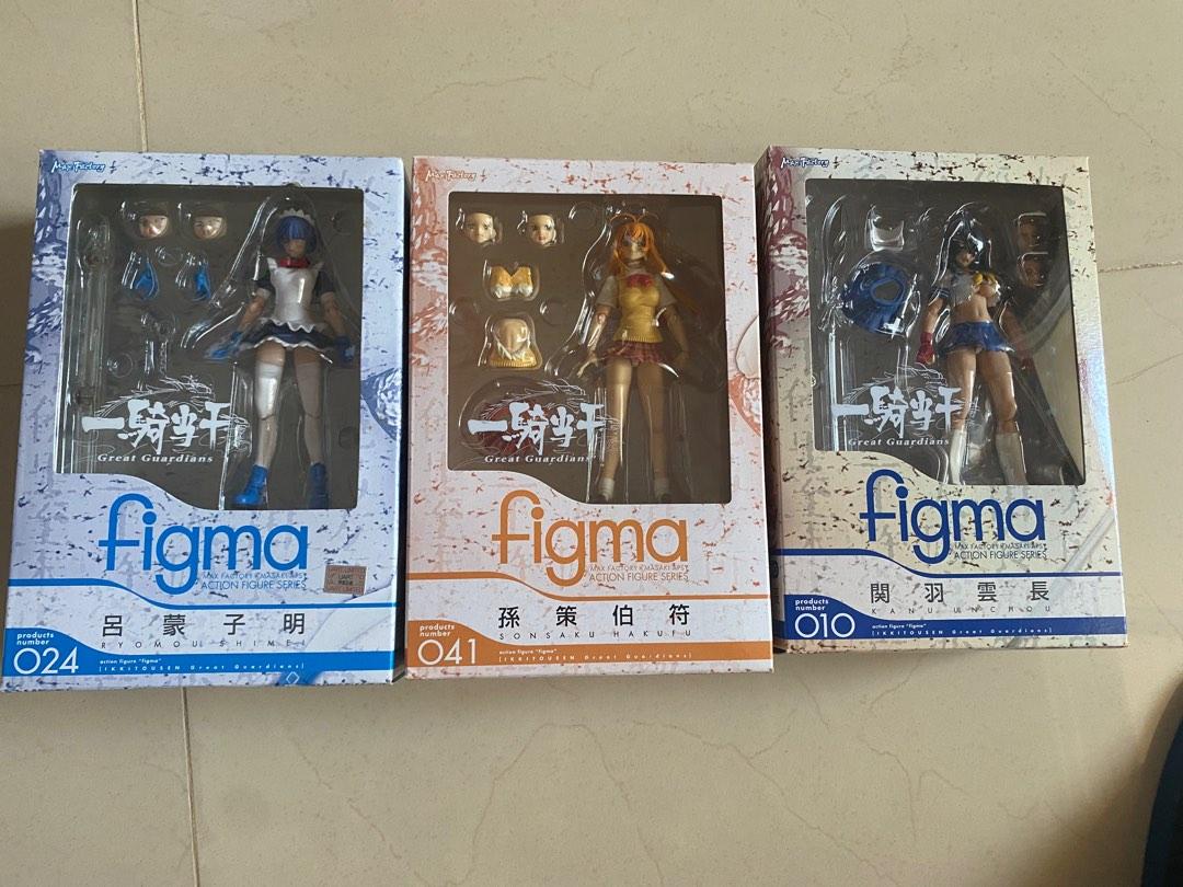 figma 010 024 一騎当千 呂蒙子明 関羽雲長-