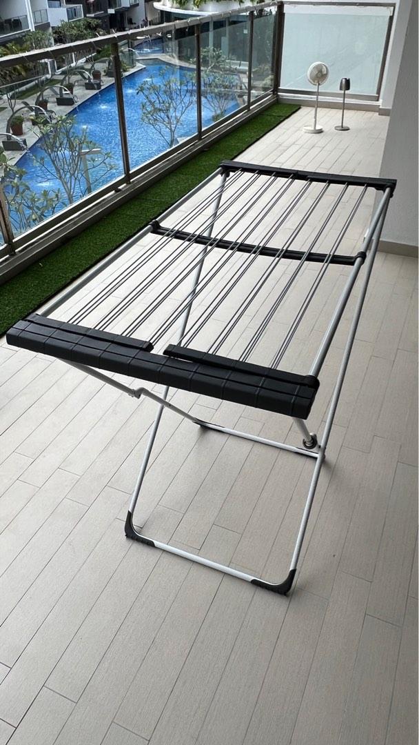 Foldable laundry rack furniture home living home improvement