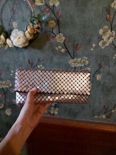 Forever 21 clutch bag in light purple