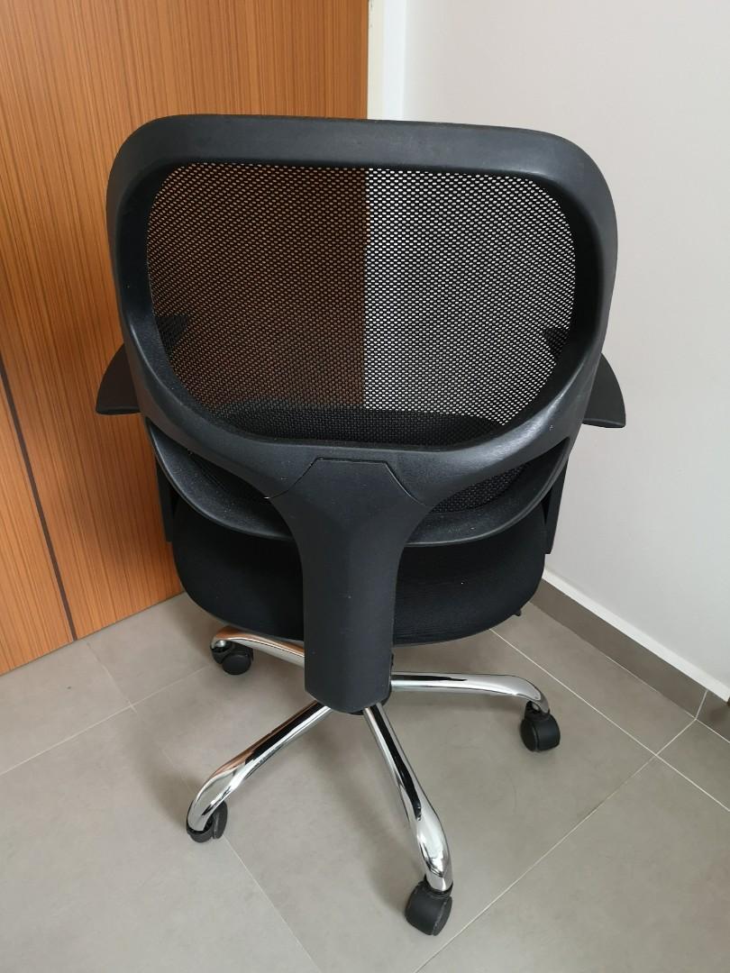 Fortytwo Executive II Office Low Back Mesh Chair, Furniture & Home