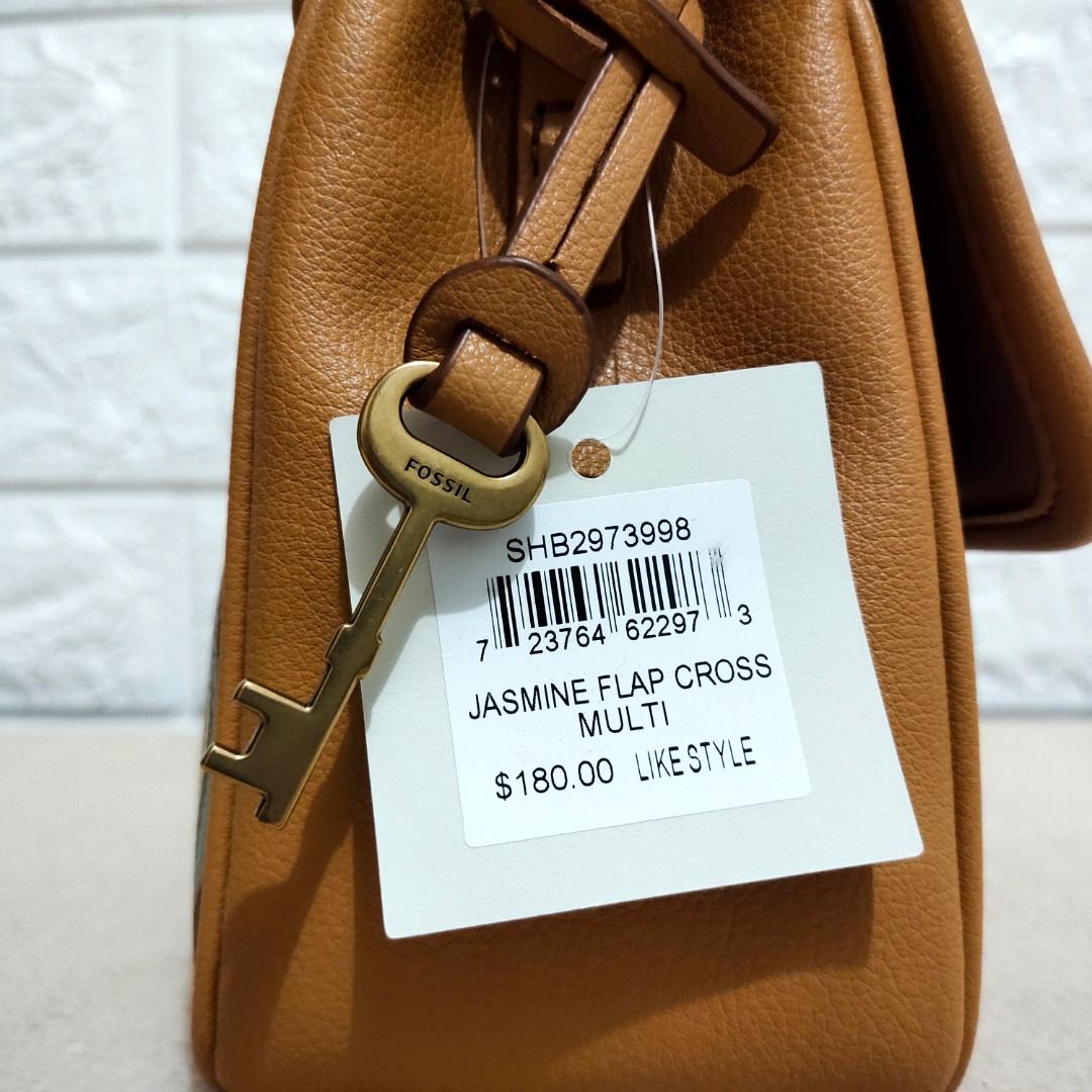 [ORIGINAL] Fossil Jasmine Flap Crossbody, Women's Fashion, Bags