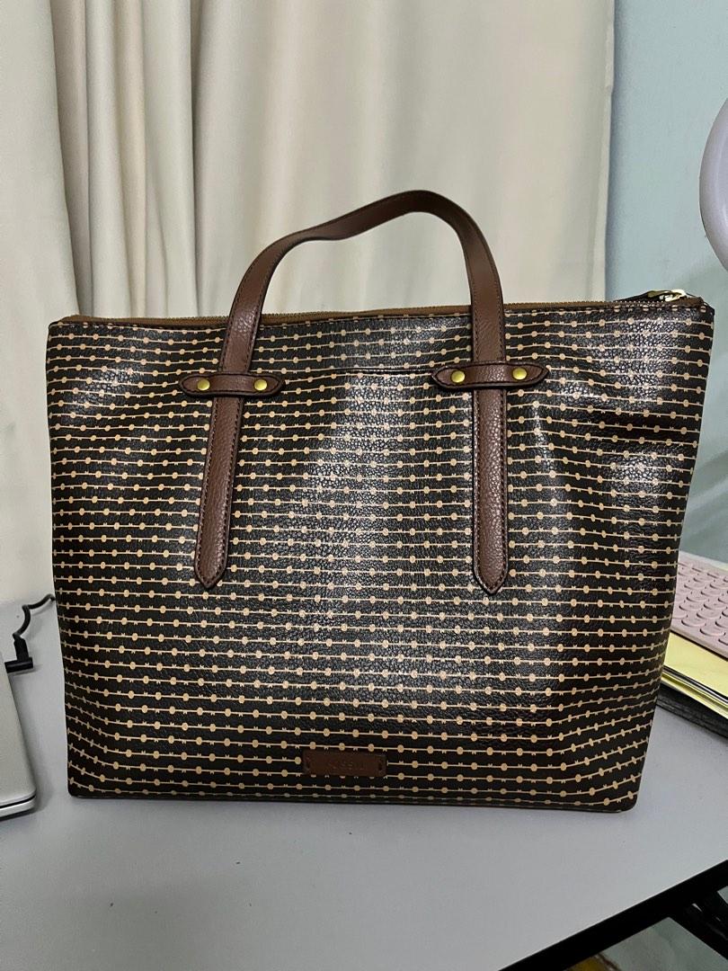 FOSSIL Large Tote Bag Women s Fashion Bags Wallets Tote Bags