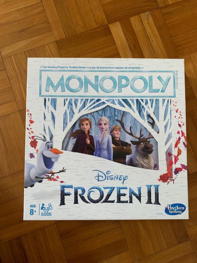 Free frozen 2 monopoly, Hobbies & Toys, Toys & Games on Carousell