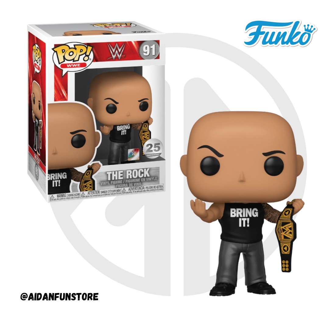 The rock outlet funko pop