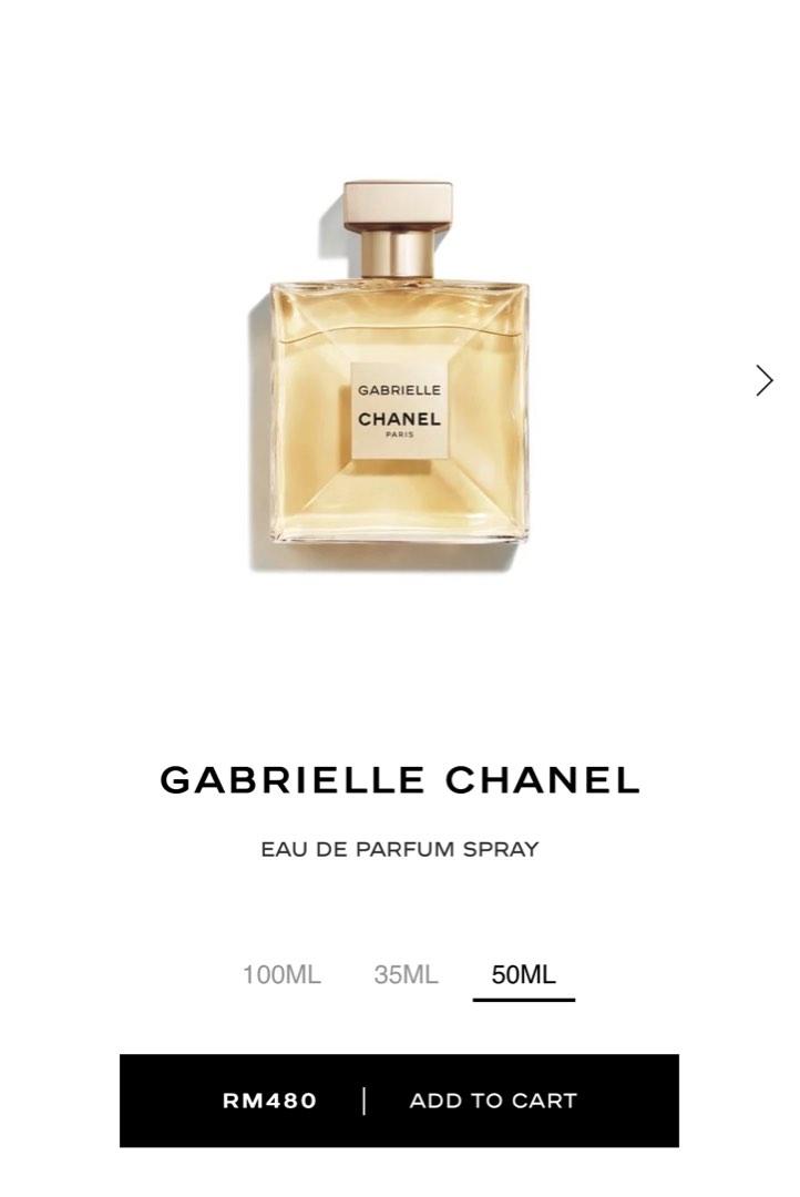 ORI CHANEL GABRIELLE PARFUM CHEVEUX HAIR MIST 35ML, Beauty & Personal Care,  Fragrance & Deodorants on Carousell