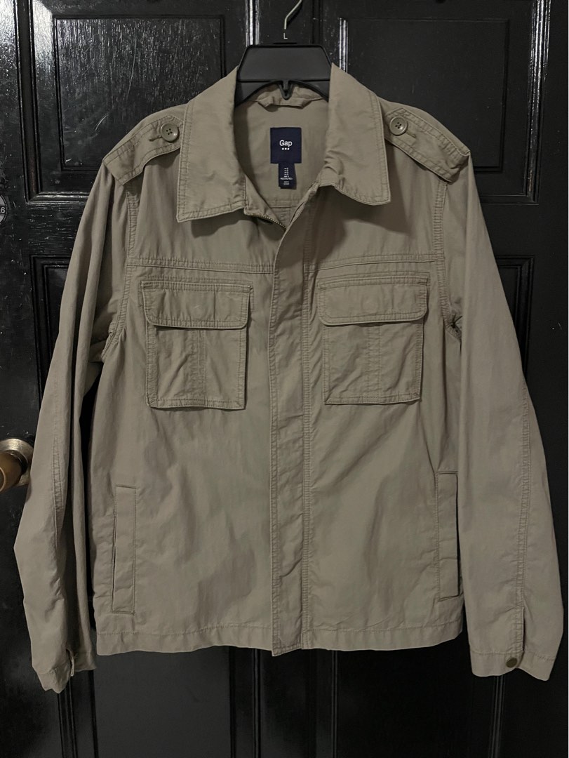 Gap military discount jacket mens