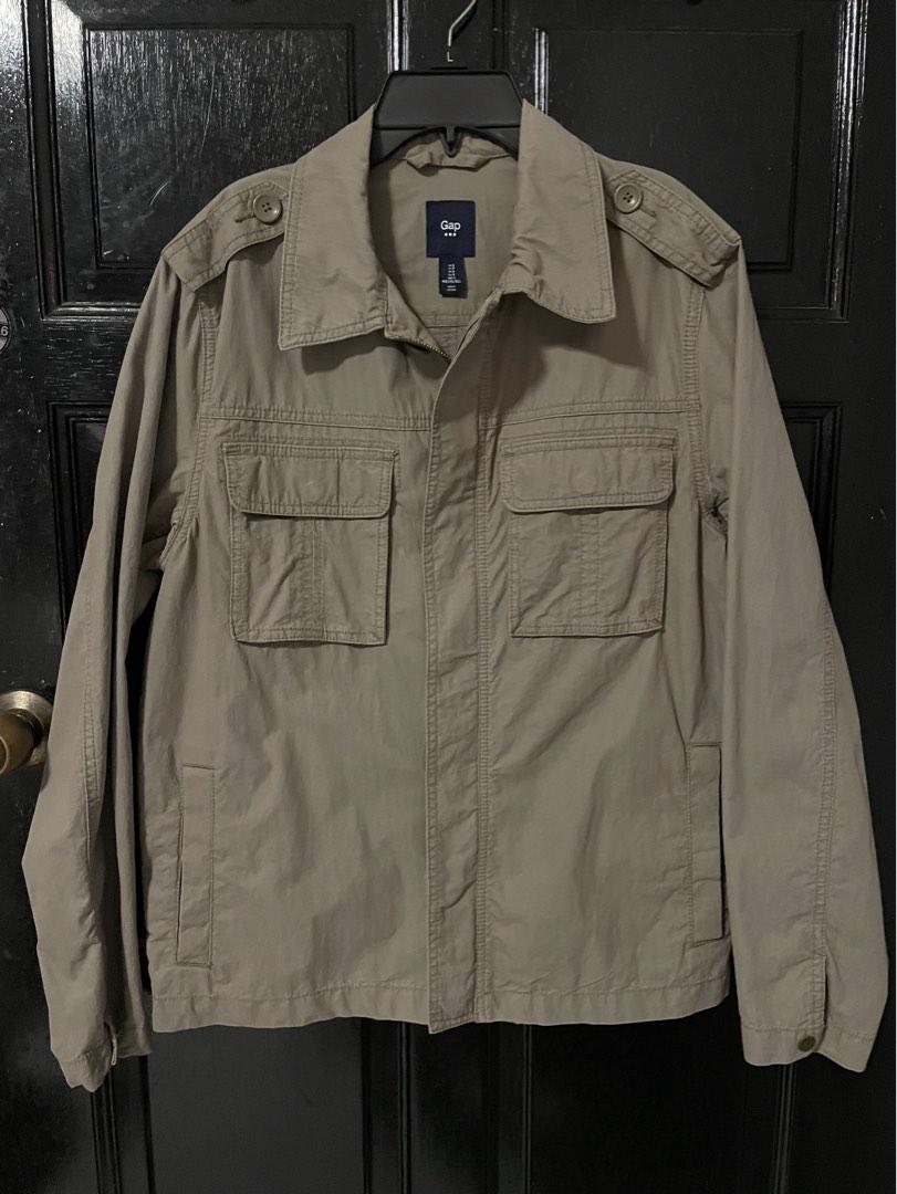 Gap military cheap shirt jacket