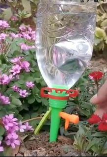 Garden Potted Plant Flower Automatic Watering Device Irrigation Dripper Plastic Adjustable Sprinkler
