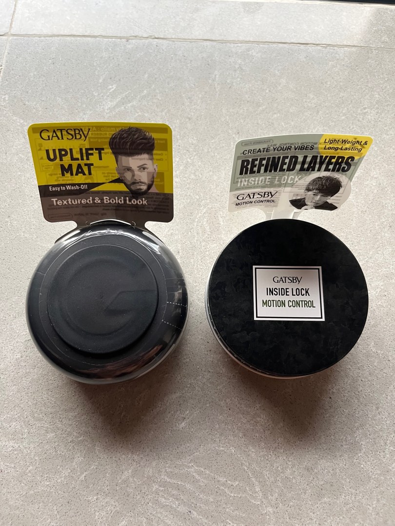 Gatsby hair wax, Beauty & Personal Care, Hair Products on Carousell