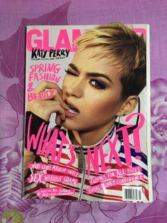 Glamour Katy Perry Magazine with FREEBIE