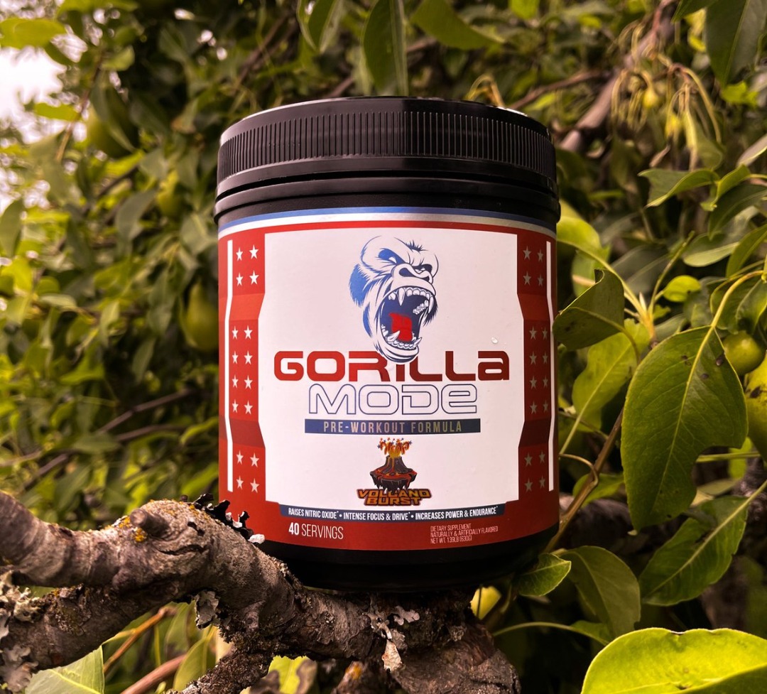 Gorilla Mode Pre Workout LAST YEAR LIMITED EDITION FLAVOUR VOLCANO