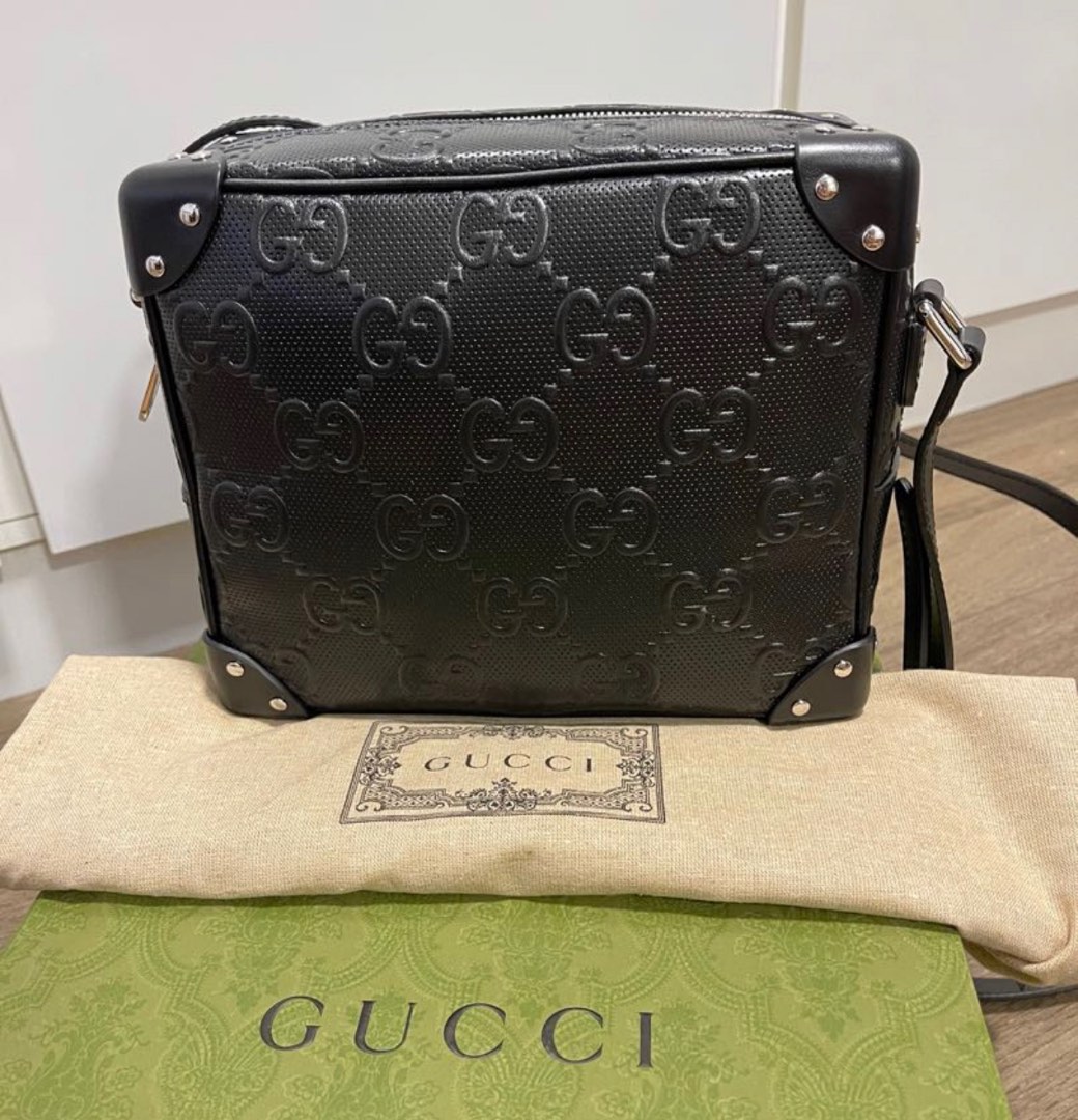 Gucci sling bag (soft trunk) , Men's Fashion, Bags, Sling Bags on Carousell