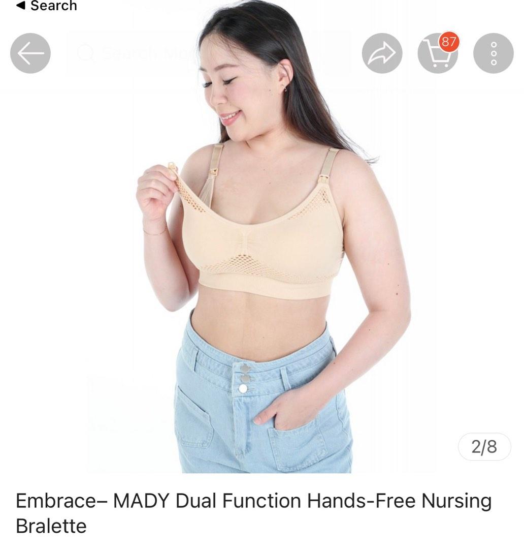 Embrace – MADY One Clip Nursing Bralette, Women's Fashion