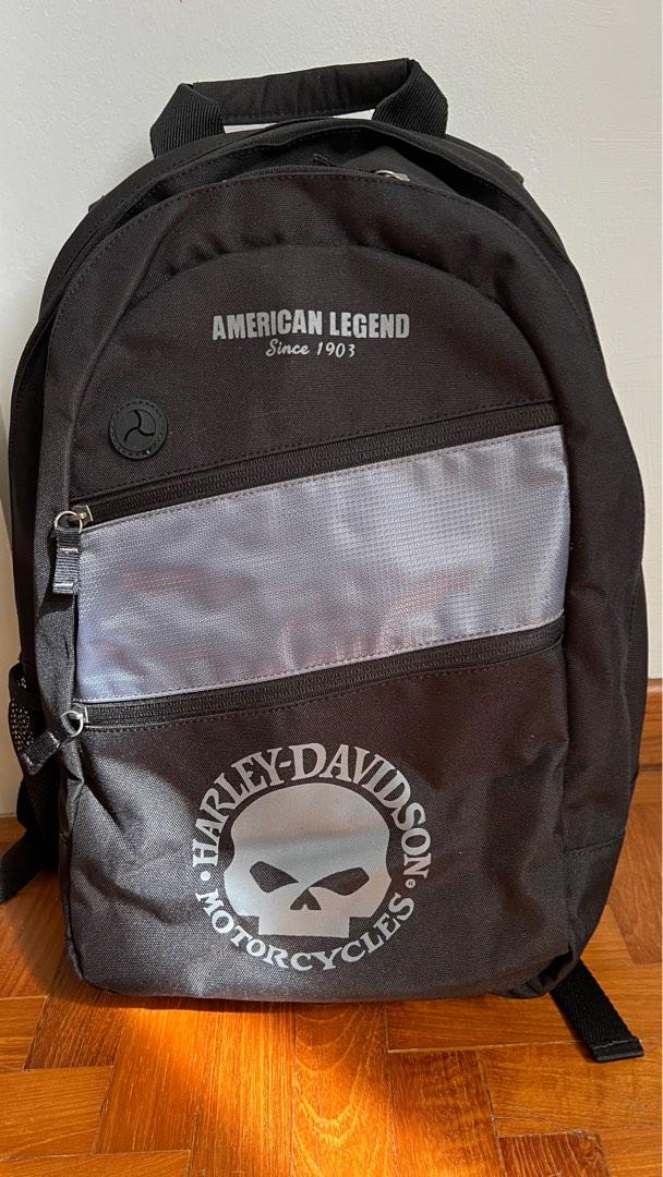 Harley Davidson backpack, Men's Fashion, Bags, Backpacks on Carousell