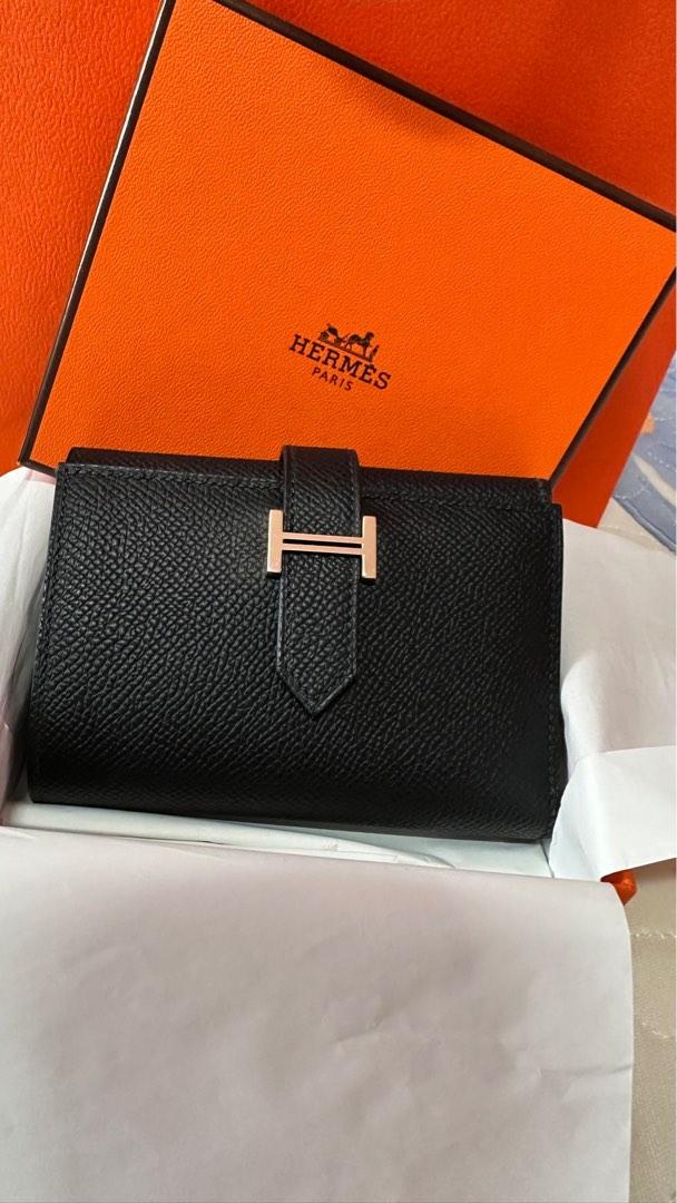 Hermes Portefeuille Bearn Combine Veau Epsom Wallet, Luxury, Bags ...