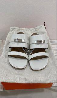 Hermes Sandal  Avenue ( EU 35 ) Blanc