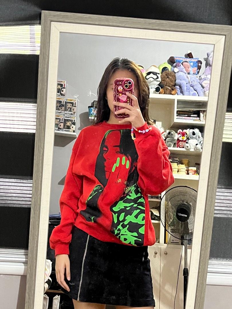 Billie eilish sales red sweater