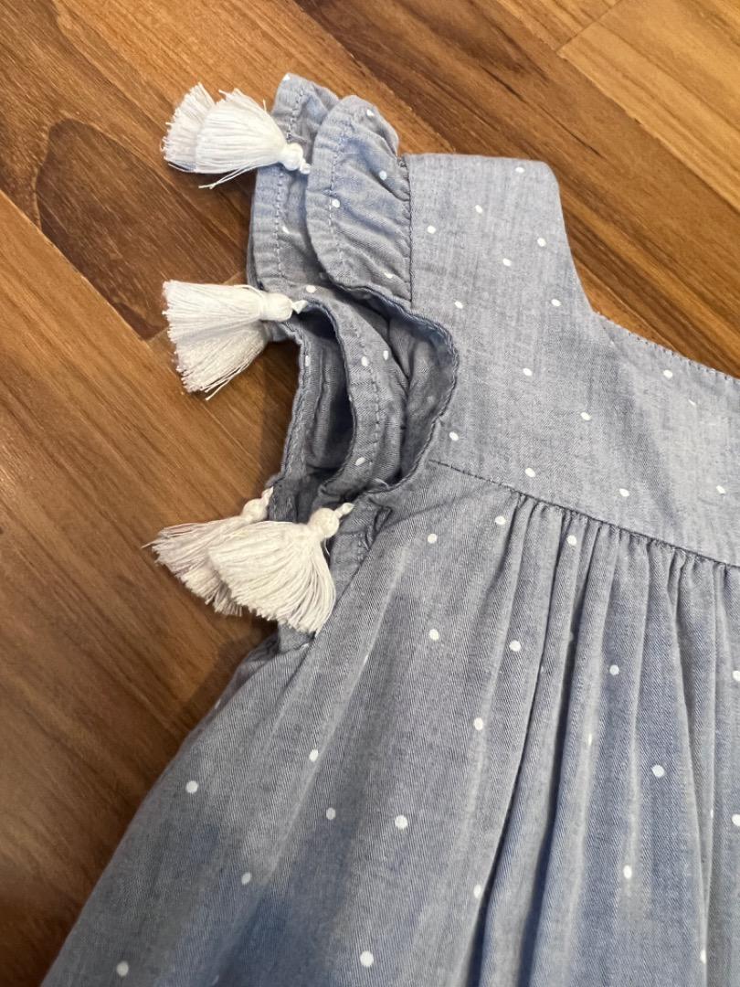 Girls white holiday dress top