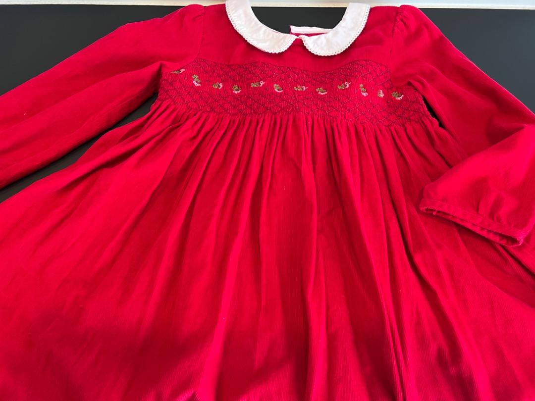 Girls long hotsell sleeve holiday dress