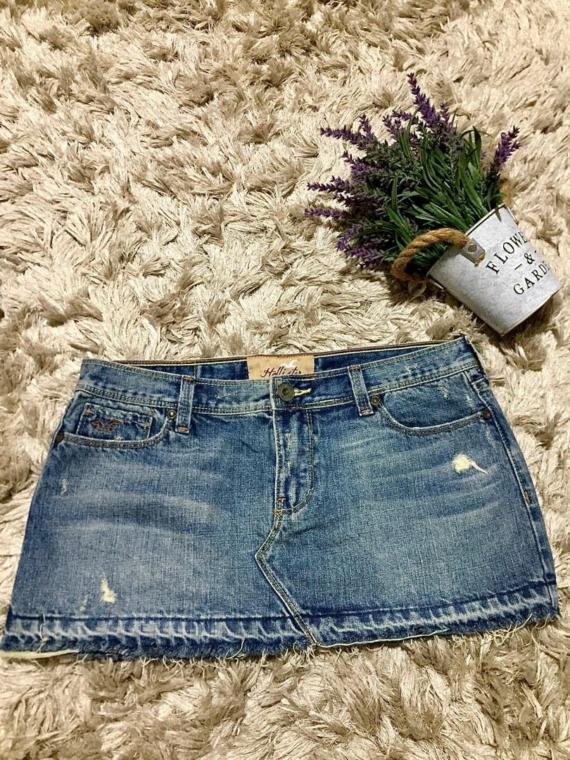 Hollister Mini skirt denim Women s Fashion Bottoms Skirts on