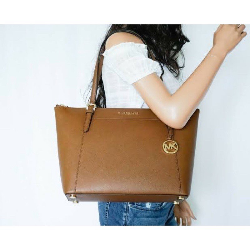 AUTHENTIC Michael Kors MK CIARA LARGE TOP ZIP TOTE SHOULDER BAG