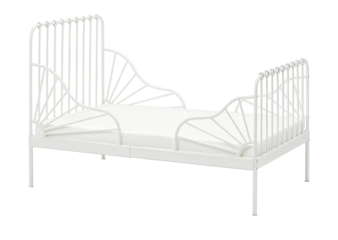 Ikea Adjustable Metal Bedframe, Furniture & Home Living, Furniture, Bed