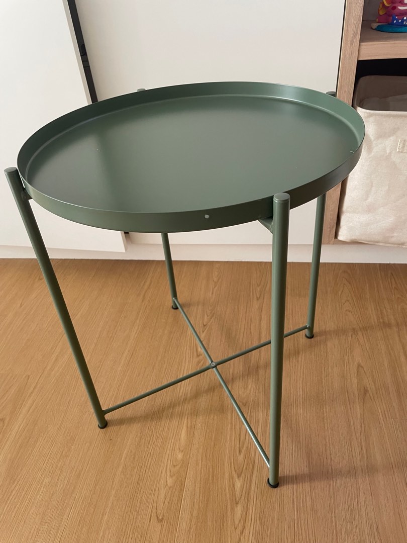 IKEA coffee side table green, Furniture & Home Living, Furniture