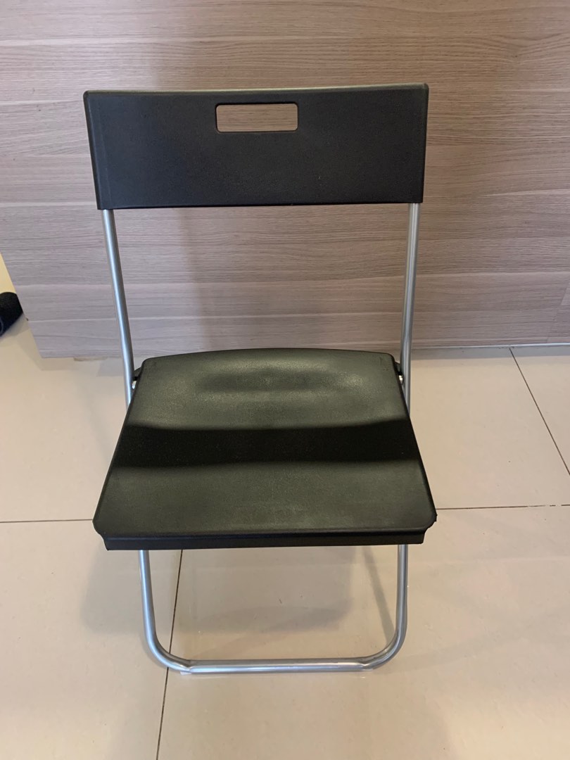 IKEA Gunde Folding Chairs, Furniture & Home Living, Furniture, Chairs ...