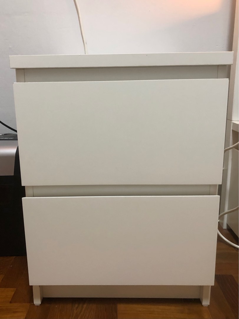 Ikea Malm Chest Of 2 Drawers, Furniture & Home Living, Furniture