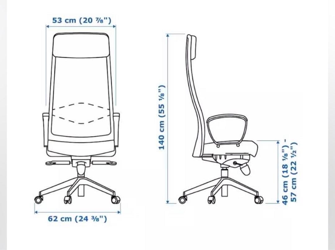 IKEA Markus office chair, Furniture & Home Living, Furniture, Chairs on