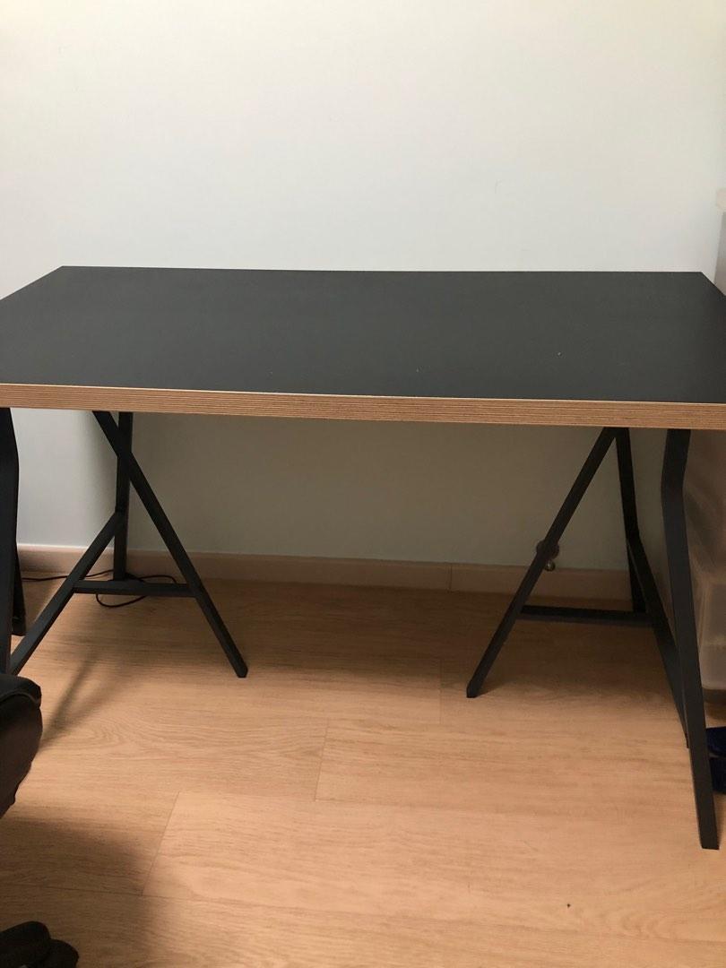 IKEA work table (120x60cm), Furniture & Home Living, Furniture, Tables
