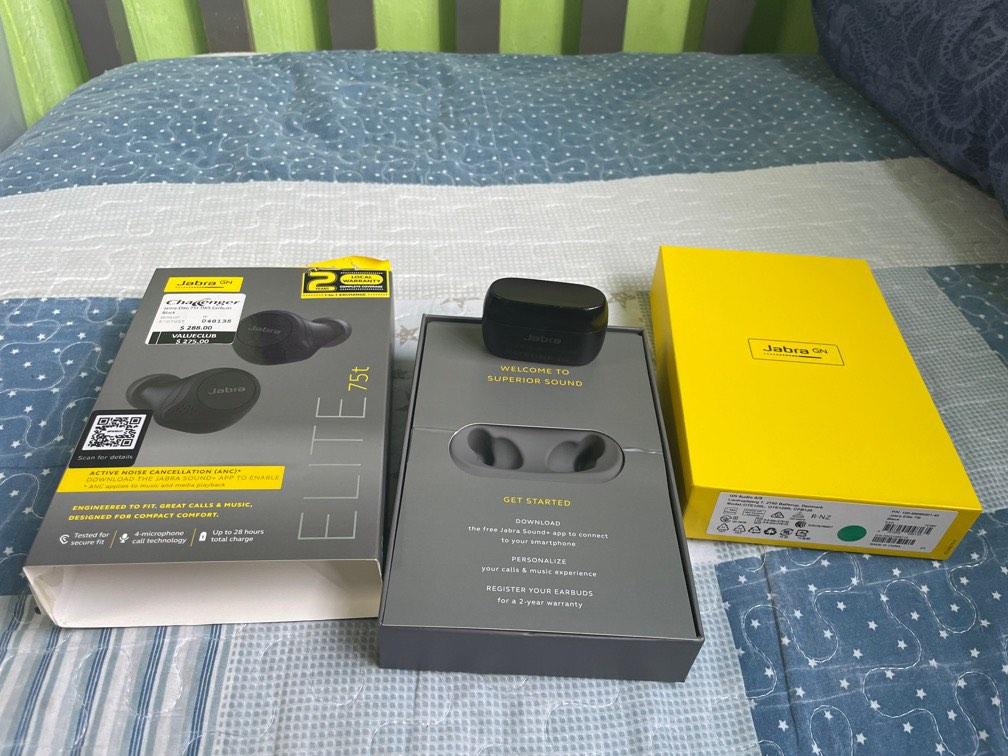 Jabra Elite 75t, Audio, Earphones on Carousell