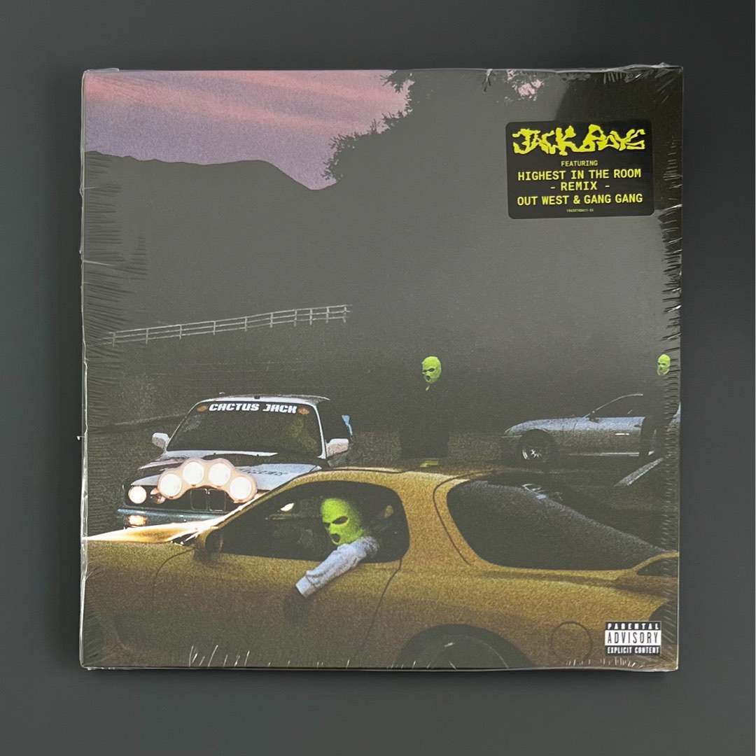 JACKBOYS JACKBOYS & Travis Scott vinyl LP, Hobbies & Toys, Music