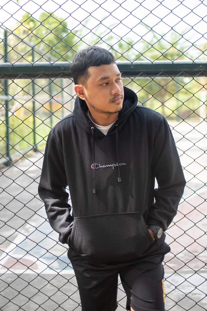 Jaket Hoodie Champion Pria Wanita Oversize Unisex
