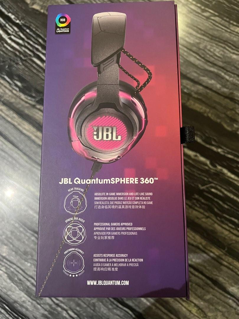 JBL by Harman Quantum One Headphones + Free Quantum Mousepad (Category: Headphones & Headsets) located in Quezon City. Submitted by at883 (Listing ID 1187039417, Image 3). Description: Originally Priced at Php13,799.00 >USB Type-A and C Wired Over-Ear Professional Gaming Headset >With Head Tracking Enhanced QuantumSphere 360 for In-game Immersion and Life-like Sound >Active Noise Cancelling >Detachable Microphone >Volume Knob Control >Light-Up Fe