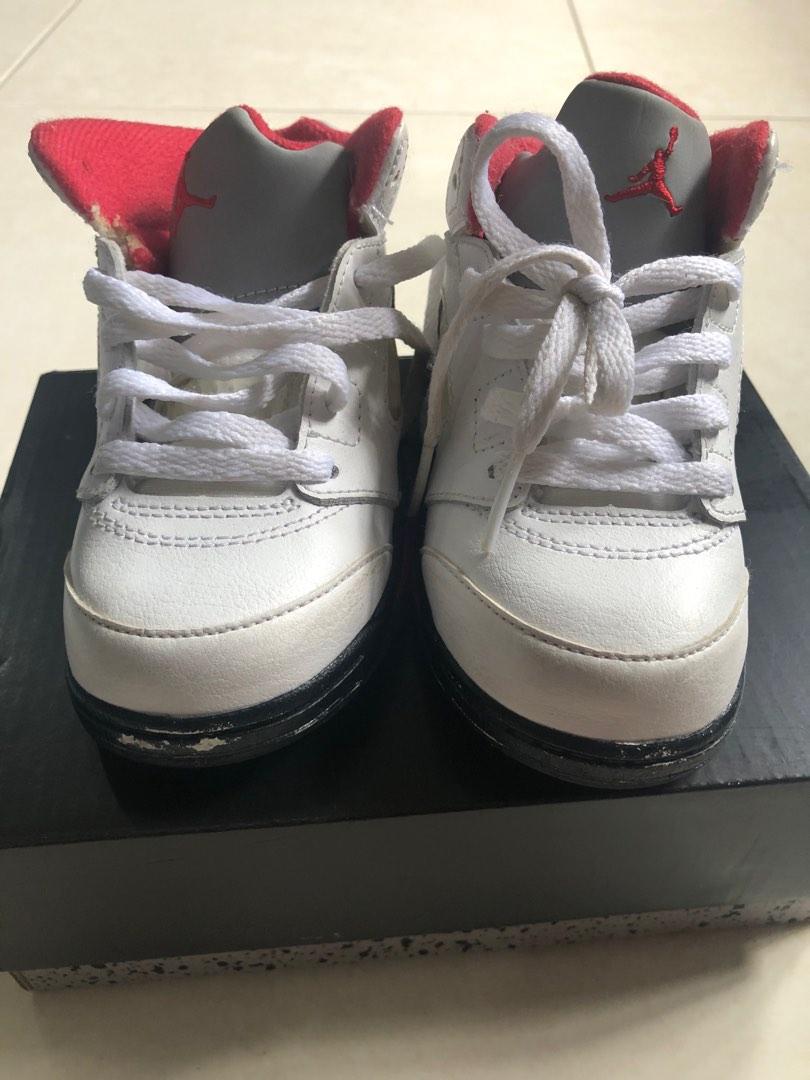 Jordans 5 Retro, Babies & Kids, Babies & Kids Fashion on Carousell