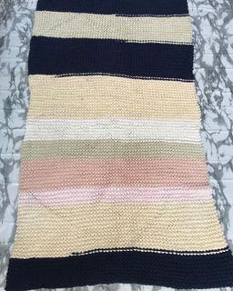 Karpet/ambal/Rug rajut panjang & tebal awet vintage antik preloved import