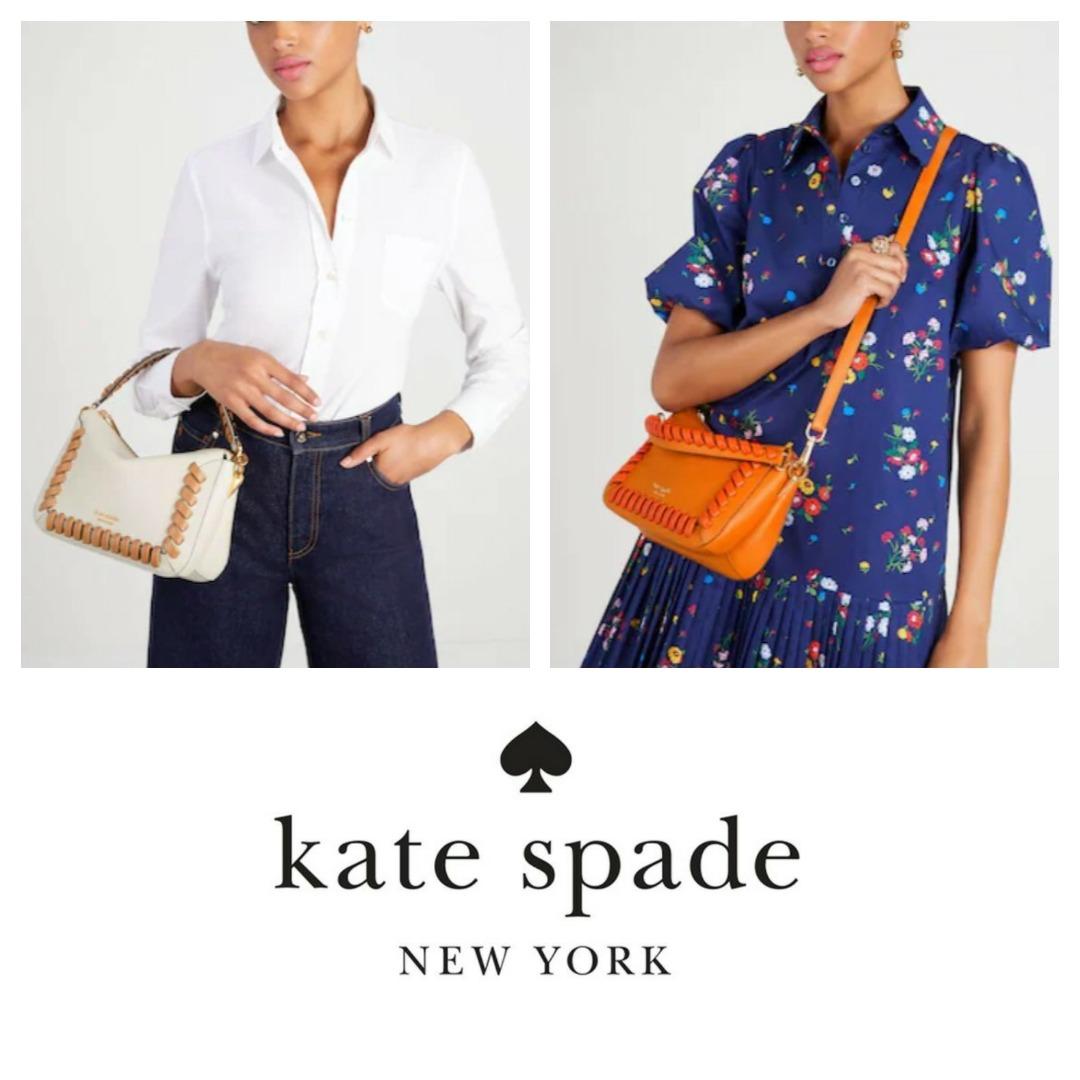 KATE SPADE Crush Whipstitched Medium Crossbody