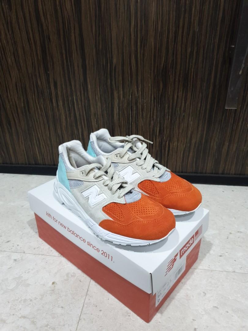Kith x New Balance 99KC2. US6.5. Full Set. Make in USA.Pls contact 91450272 to deal Men s Fashion Footwear Sneakers on Carousell
