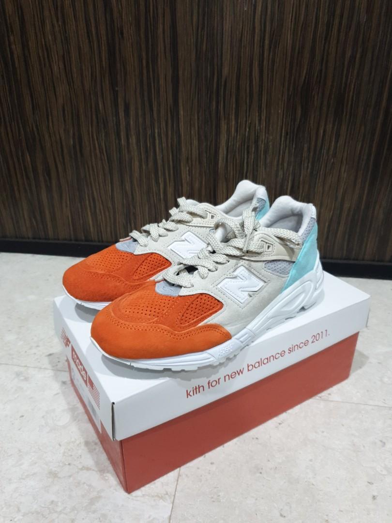Kith x New Balance 99KC2. US6.5. Full Set. Make in USA.Pls contact 91450272 to deal