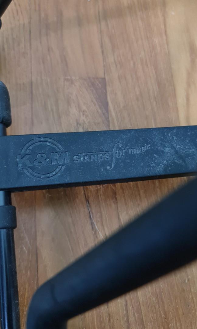 K&M Guitar Stand, Hobbies & Toys, Music & Media, Music Accessories on Carousell