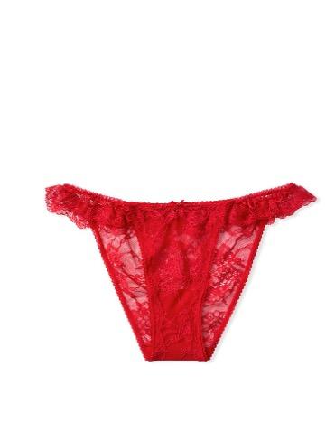 Victoria’s Secret Very Sexy Cheeky Lace Cut Out Panty Underwear Red