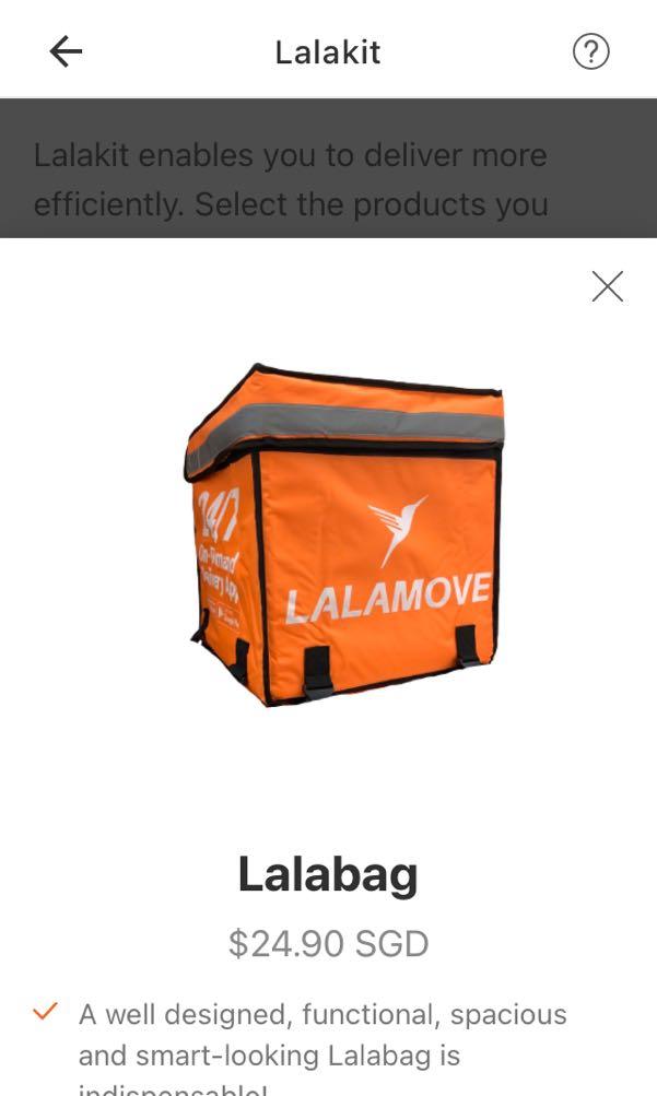 Lalamove Thermal Lalabag, Motorcycles, Motorcycle Accessories on Carousell