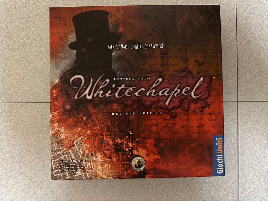 Letters from Whitechapel board game, Hobbies &amp; Toys, Toys &amp; Games on ...