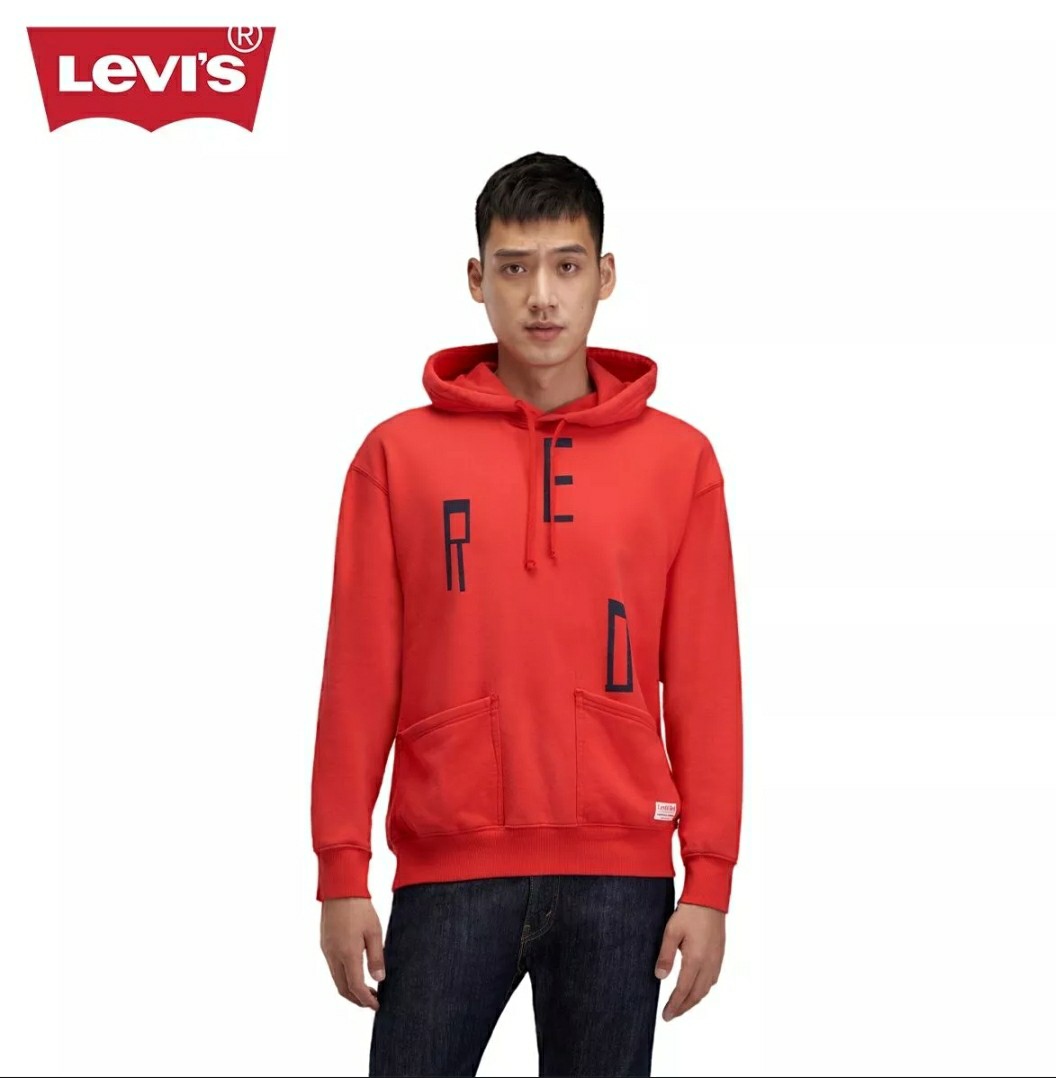 LEVI'S HOODIE & LONG SLEEVES, Men's Fashion, Tops & Sets, Hoodies on