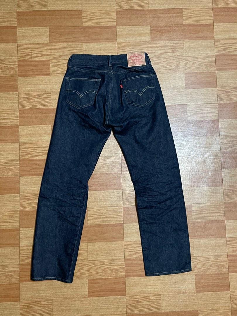 Levi's vintage clothing LVC 55501 jeans 丹寧褲復刻55年, 他的時尚