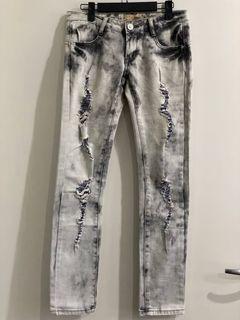 Light grey jeans , size 27