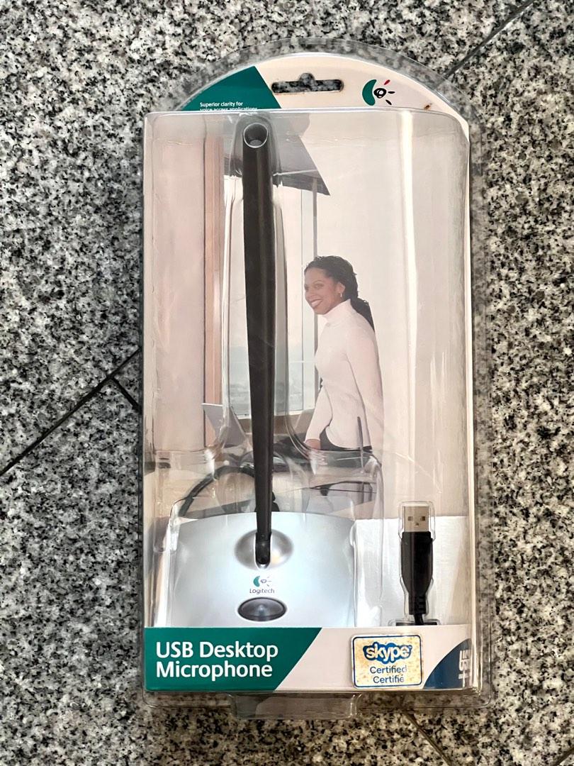 Logitech usb best sale desktop microphone