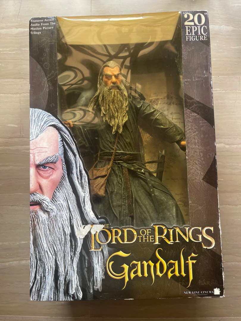 Lord of the rings NECA Gandalf 20 inch Epic Figure Hobbies Toys
